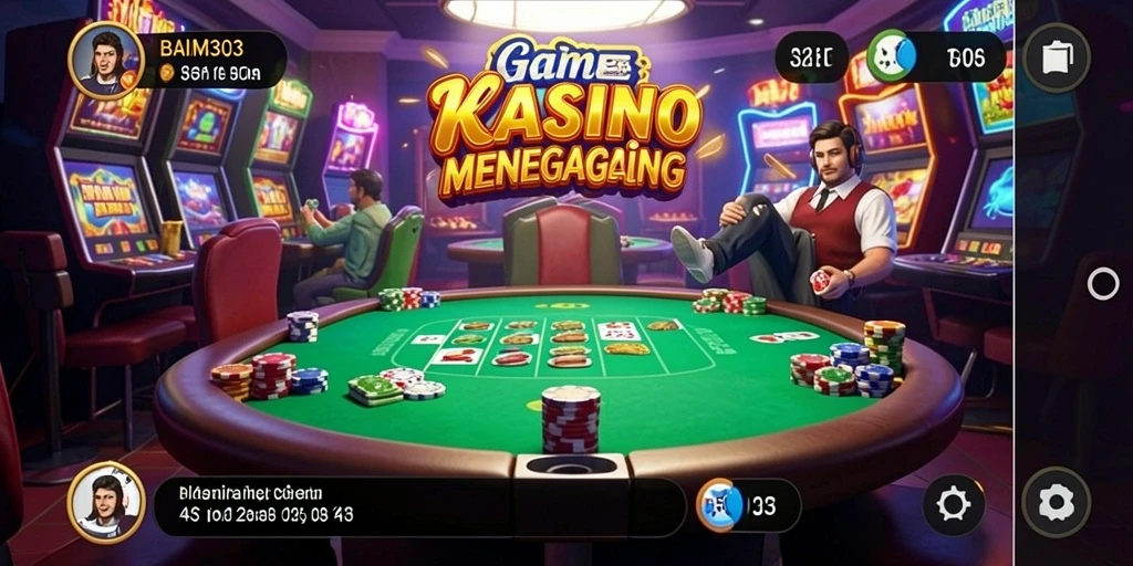 Tampilan grafis menawan dalam gameplay Kasino BAIM303.