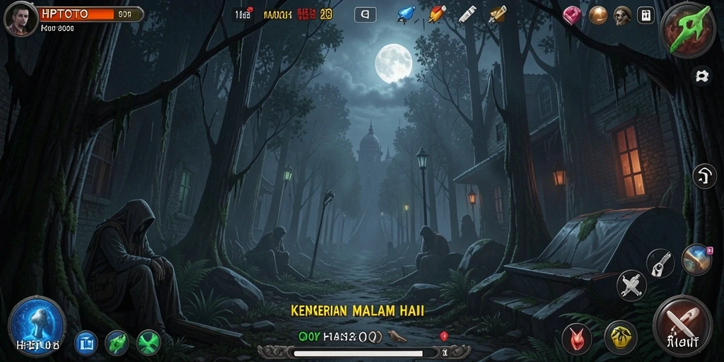 Gameplay menegangkan di dunia gelap HPTOTO yang penuh kengerian.