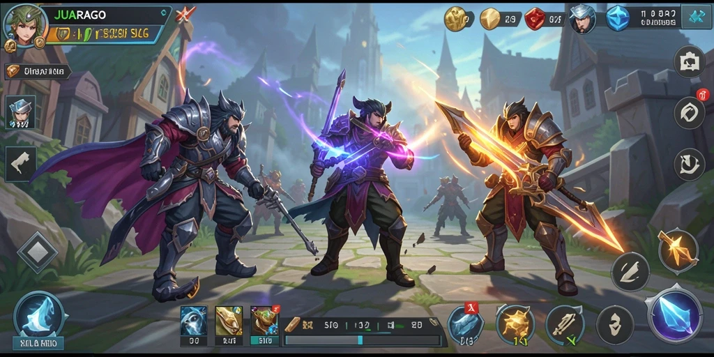 Tampilan gameplay JUARAGO yang menarik dan mendebarkan dalam kategori SLG.