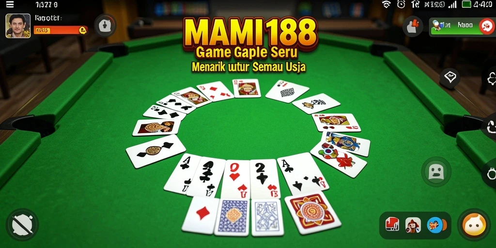 Tampilan gameplay MAMI188 yang mengasyikkan dan mudah dipahami.