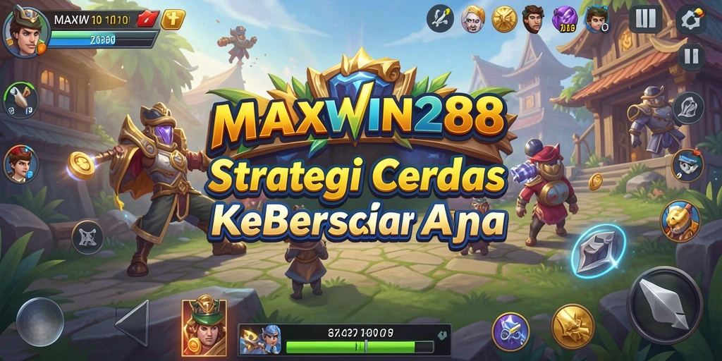 Tangkapan layar gameplay strategi MAXWIN288 yang mendebarkan.