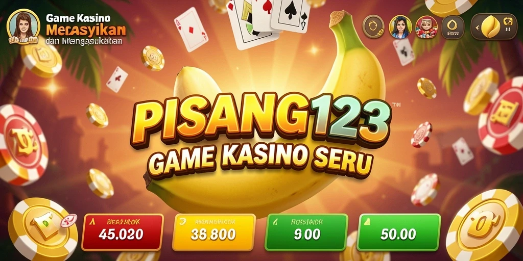 Screenshot gameplay <strong>PISANG123</strong> menampilkan aksi seru dari berbagai permainan Kasino.