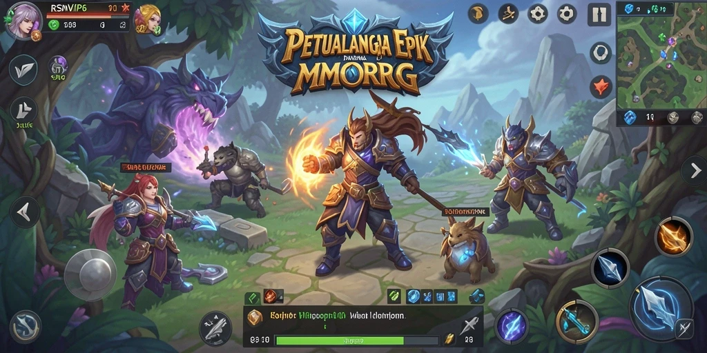 Gameplay seru dan menantang dalam dunia fantasi RSNVIP6.